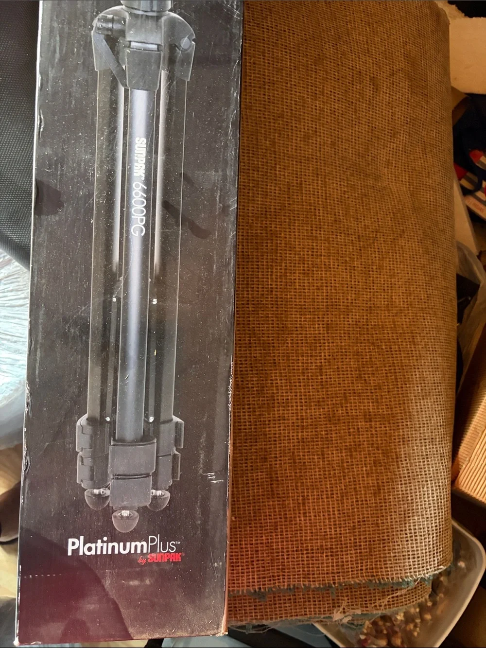 PlatinumPlus 6600PG Digital Tripod - Black